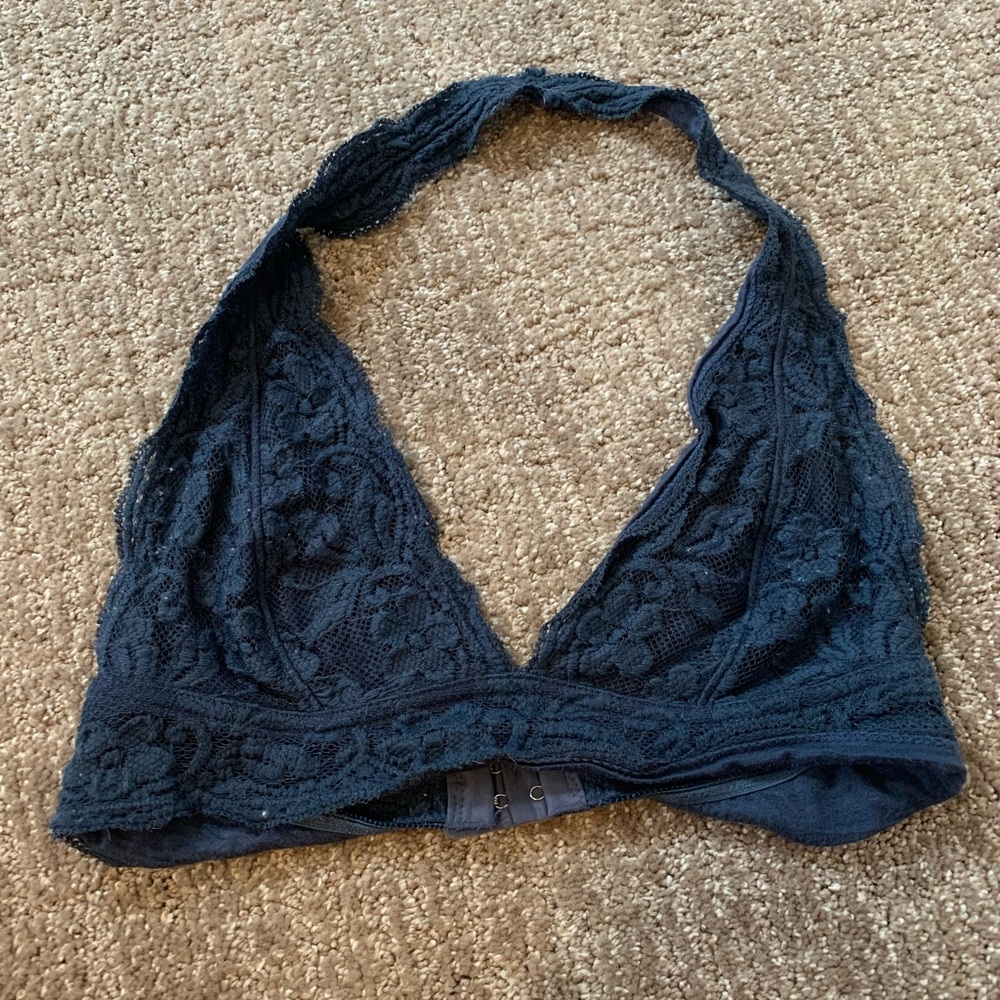 🤩 3 for $20 / Urban Outfitters Out From Under Halter Blue Lace Bralette